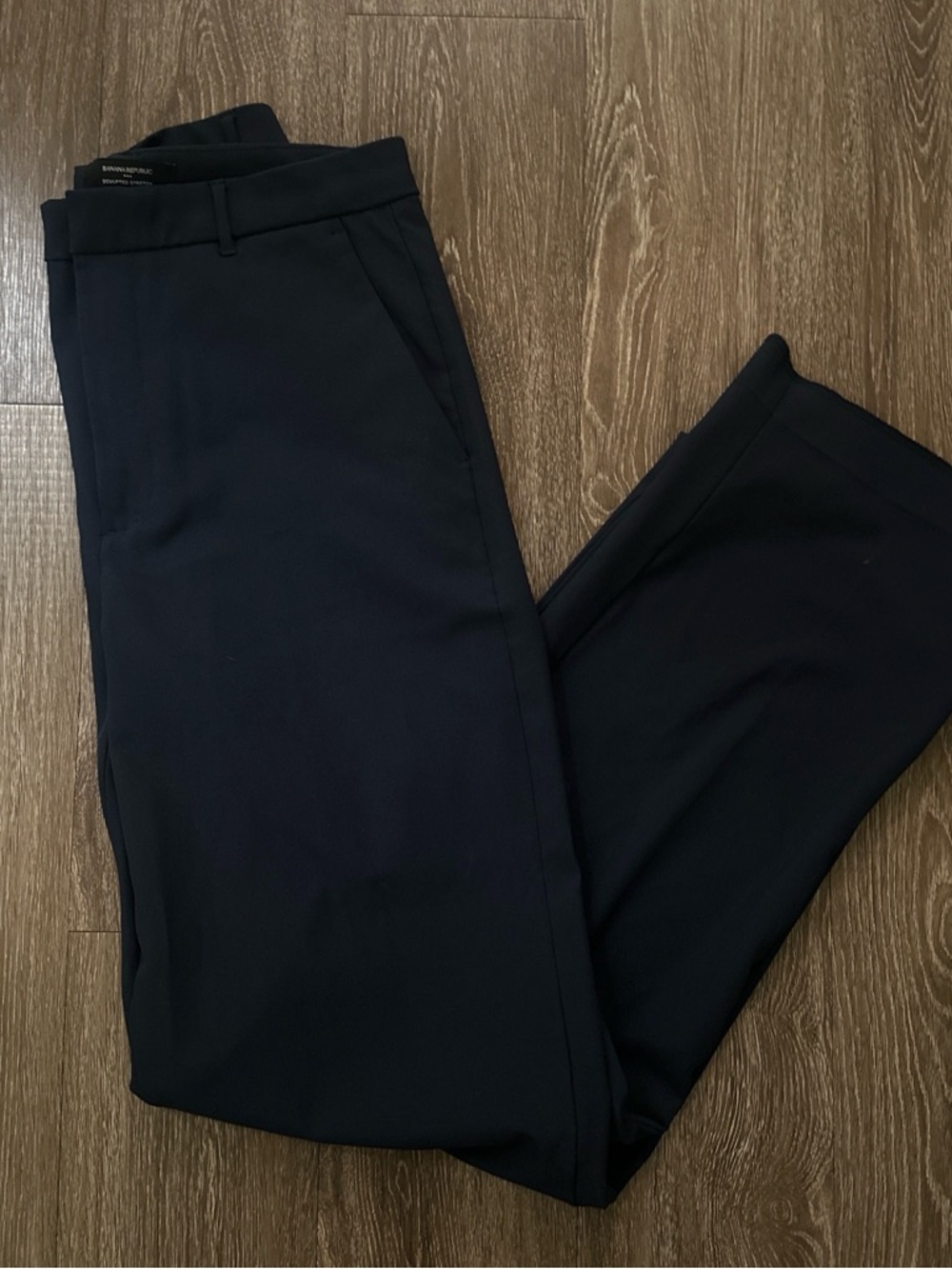 Banana Republic Navy Blue Tailored Trousers